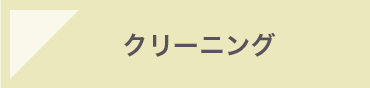 クリーニング